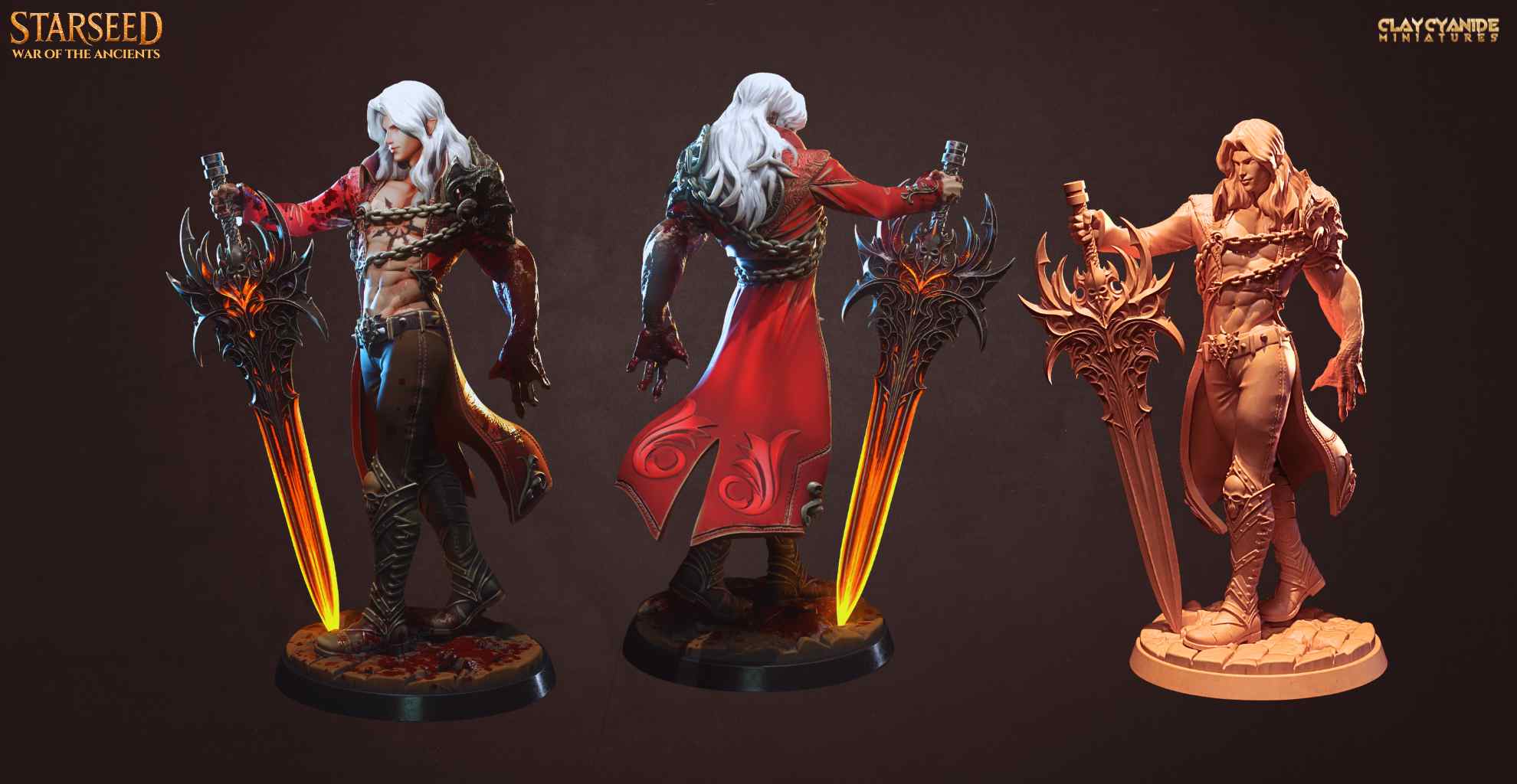 Czernobog character turn arounds